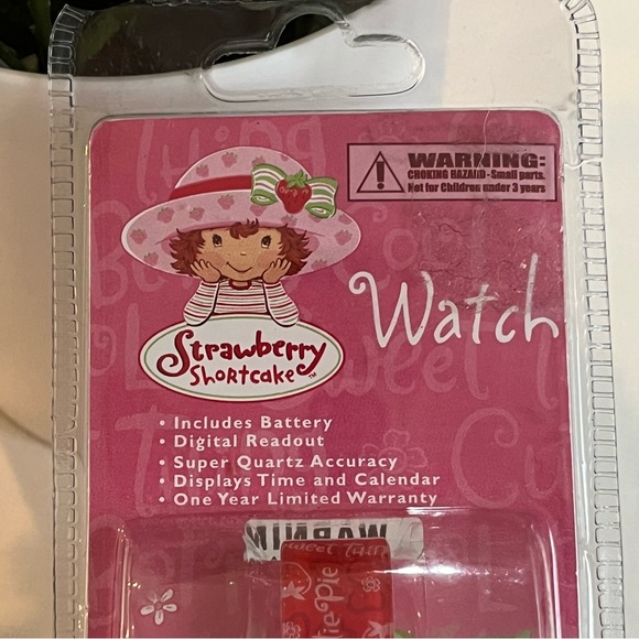 NIP Strawberry Shortcake Watch-Digital Readout-2003 - Picture 2 of 8